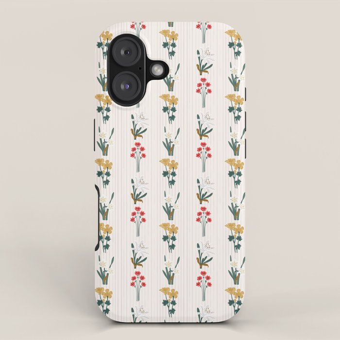 Israel Wildflowers Stripe iPhone Case Gallery Image 1