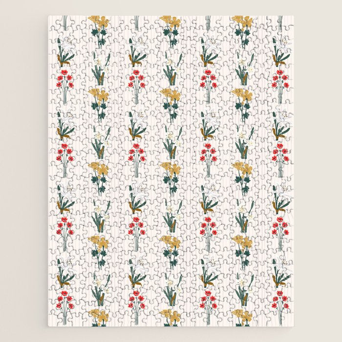 Israel Wildflowers Stripe Jigsaw Puzzle Gallery Image 1