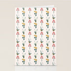 Israel Wildflowers Stripe Stationery Card Gallery Image 2
