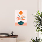 Sun Worship Colorful Plant Illustration Poster Gallery Image 2