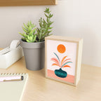 Sun Worship Colorful Plant Illustration Mini Art Print Gallery Image 2