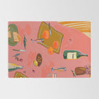 TANGERINES AND CHAMPAGNE Rug Gallery Image 2