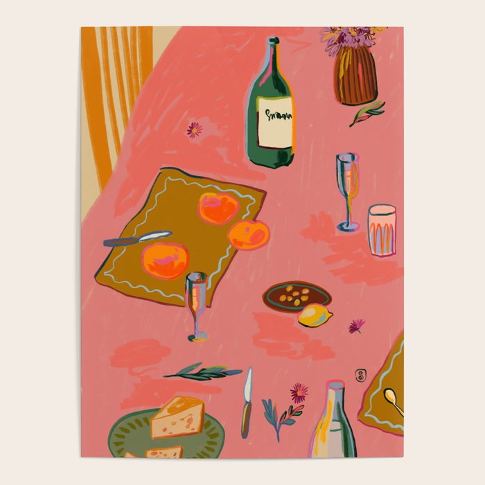 TANGERINES AND CHAMPAGNE Poster Gallery Image 1