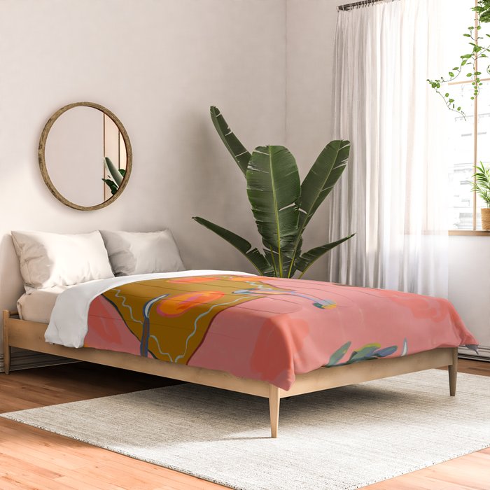 TANGERINES AND CHAMPAGNE Comforter Gallery Image 2
