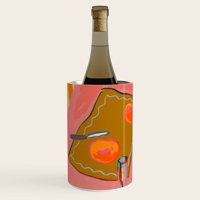 TANGERINES AND CHAMPAGNE Wine Chiller Gallery Image 2