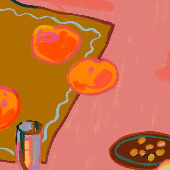 TANGERINES AND CHAMPAGNE Coffee Mug Gallery Image 2