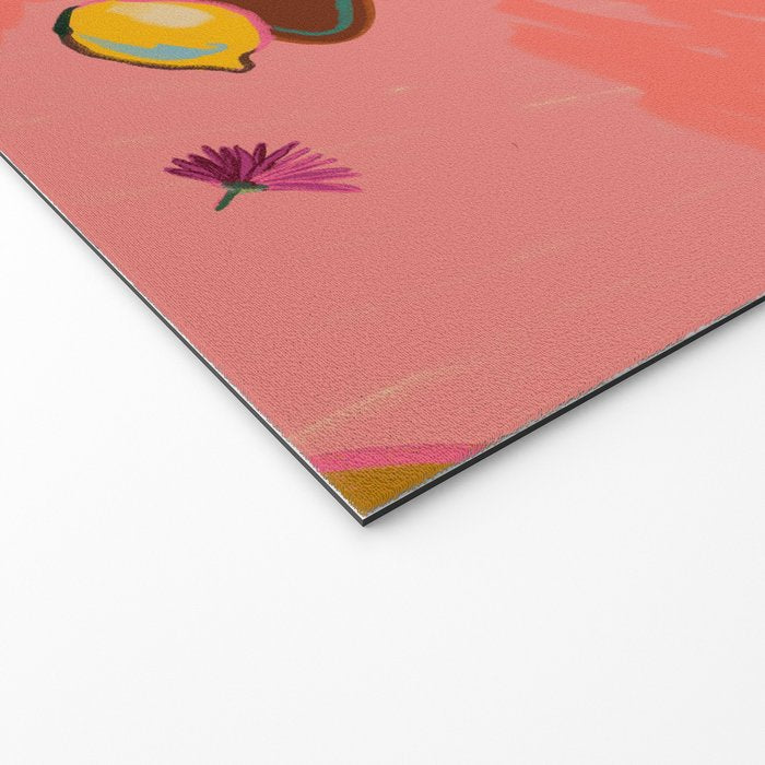 TANGERINES AND CHAMPAGNE Welcome Mat Gallery Image 2