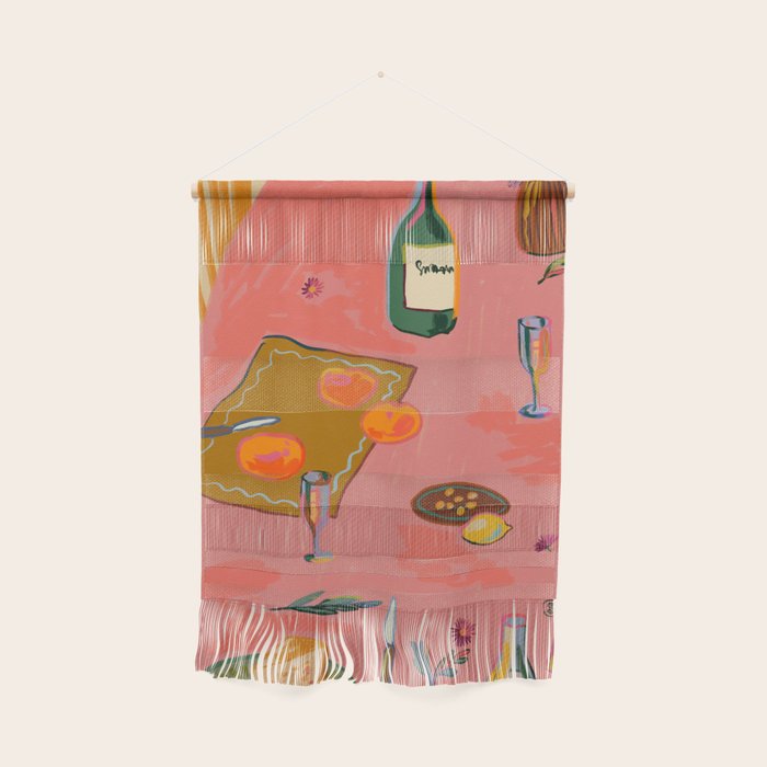 TANGERINES AND CHAMPAGNE Wall Hanging Gallery Image 1