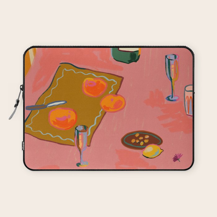 TANGERINES AND CHAMPAGNE Laptop Sleeve Gallery Image 1