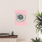 Cancer Conversation Heart Poster Gallery Image 2