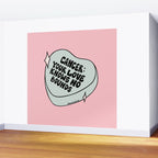 Cancer Conversation Heart Wall Mural Gallery Image 2