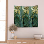 Alphonse Mucha "The Moon and the Stars Series: The Moon" Wall Tapestry Gallery Image 2