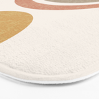 Mid-Century Modern Rainbow Bath Mat Gallery Image 3