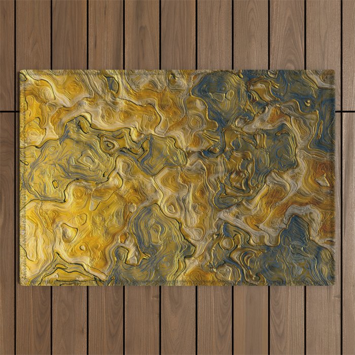 Abstract Studio 5 Outdoor Rug Gallery Image 1