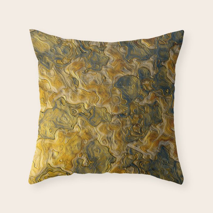 Abstract Studio 5 Throw Pillow Gallery Image 1