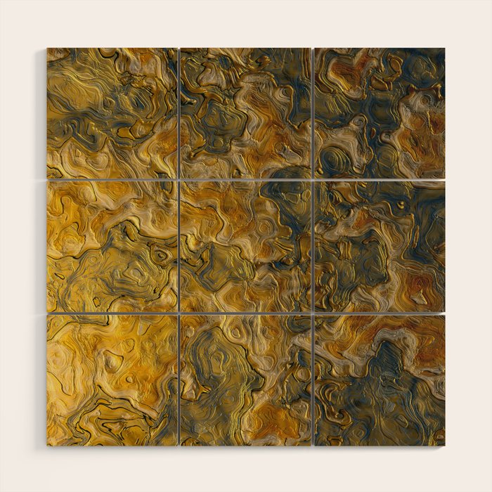 Abstract Studio 5 Wood Wall Art Gallery Image 1