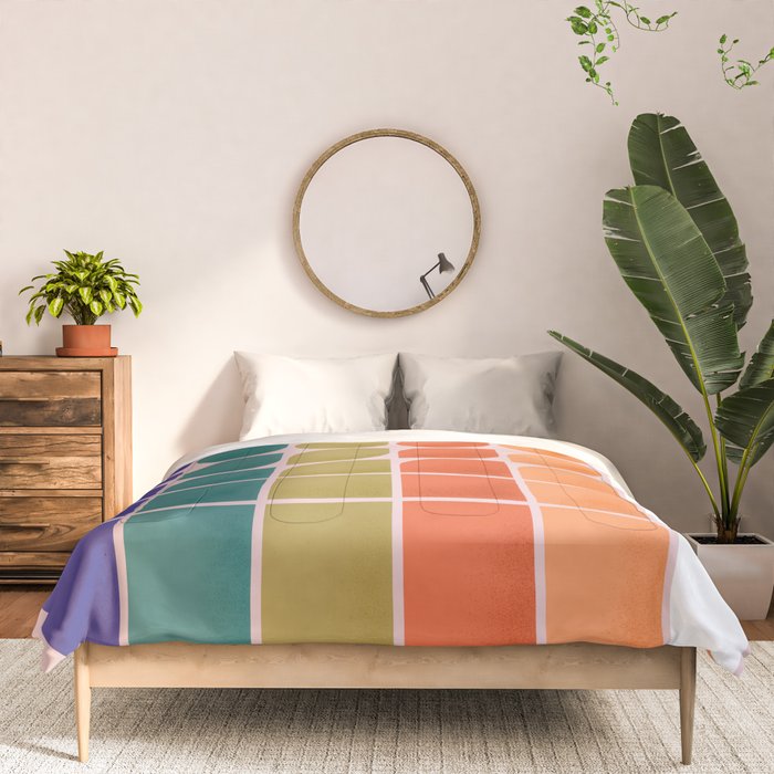 Colorful Changing Shapes Comforter Gallery Image 3