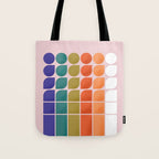 Colorful Changing Shapes Tote Bag Gallery Image 1