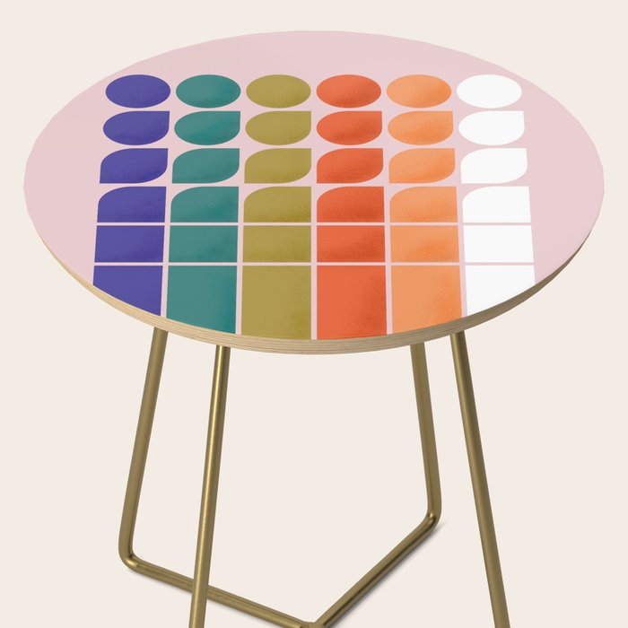 Colorful Changing Shapes Side Table Gallery Image 2