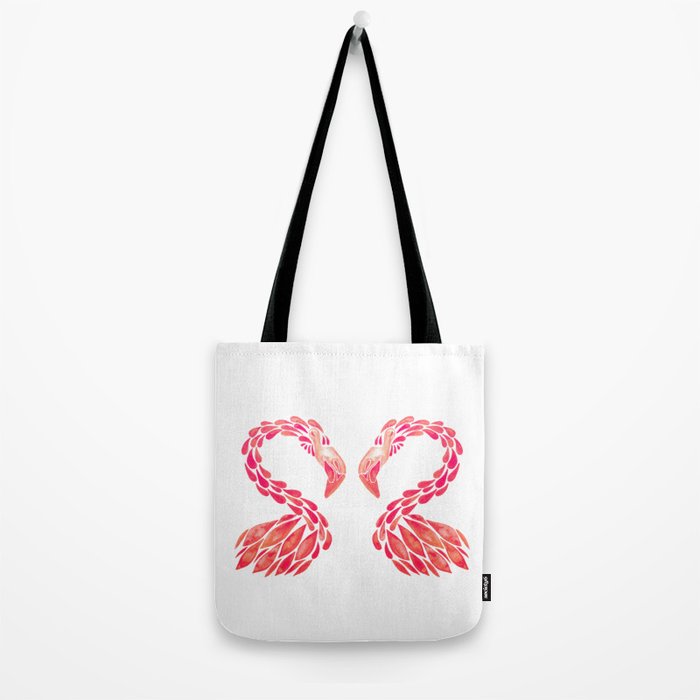 Miami Flamingo - Pink OmbrÃ© Tote Bag Gallery Image 2