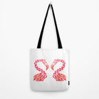 Miami Flamingo - Pink OmbrÃ© Tote Bag Gallery Image 2