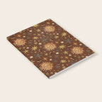 Vintage Star Collage Print in Rust Notebook Gallery Image 2