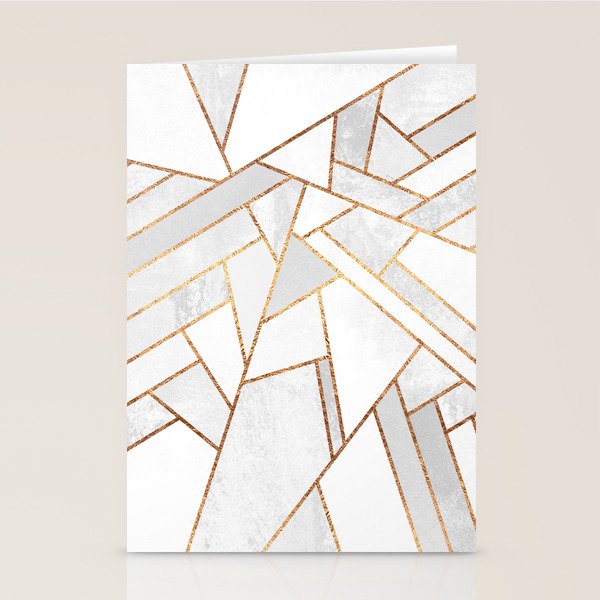 White Night Stationery Card Gallery Image 1