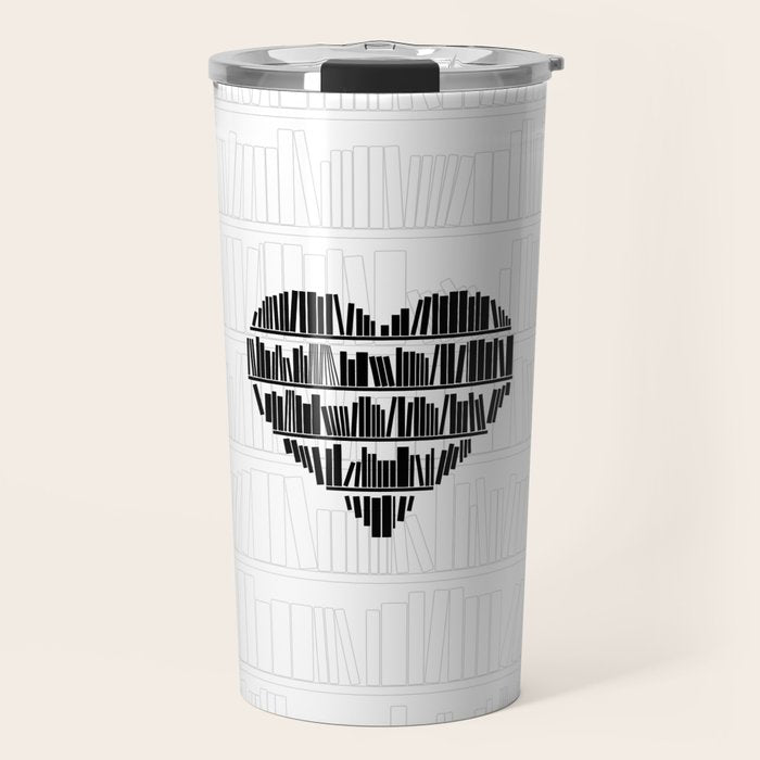 Book Lover II Travel Mug Gallery Image 1