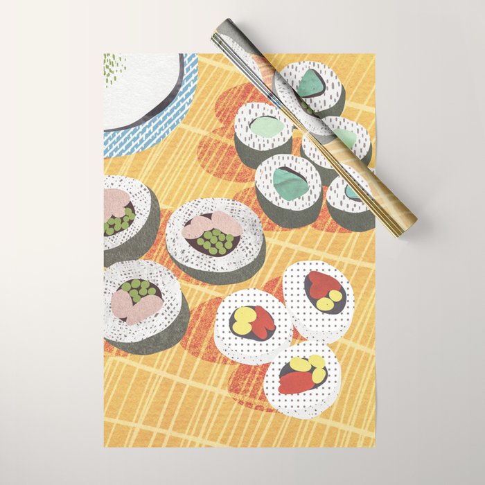 Sushi Wrapping Paper Gallery Image 1