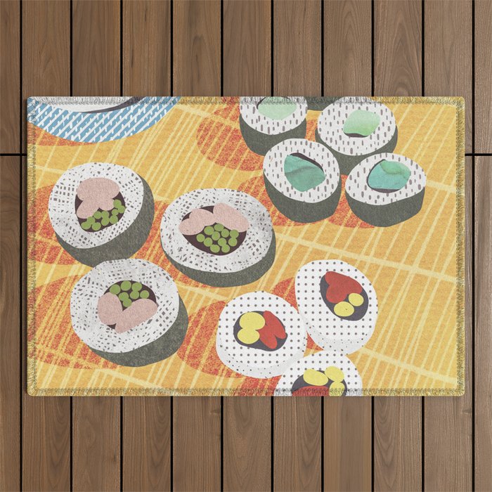 Sushi Outdoor Rug Gallery Image 1