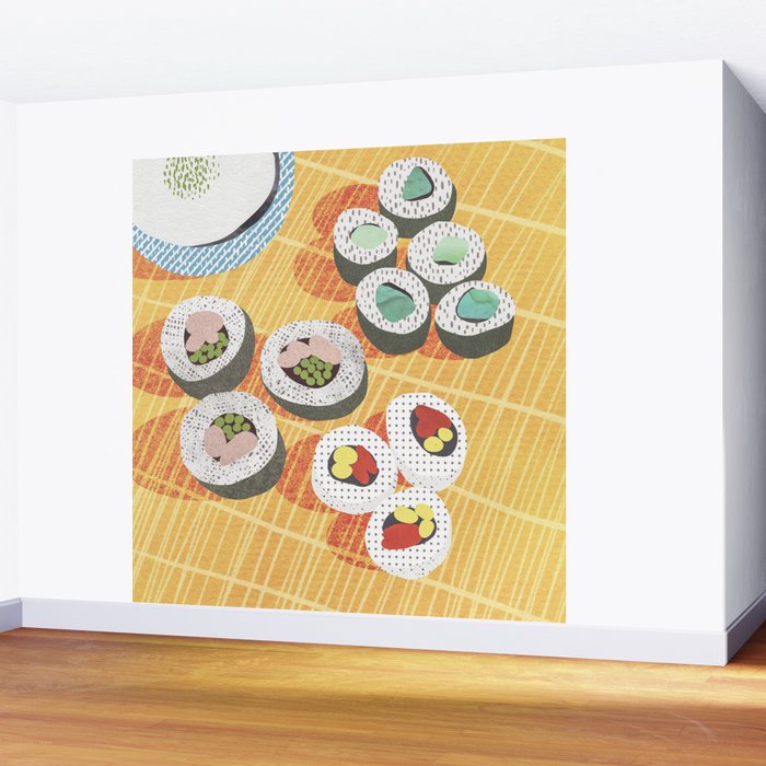 Sushi Wall Mural Gallery Image 2
