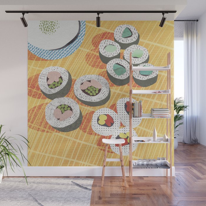 Sushi Wall Mural Gallery Image 1