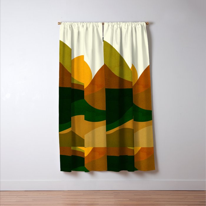 Abstraction_NEW_SUN_LANDSCAPE_SPRING_Minimalism_001B Window Curtain Gallery Image 3