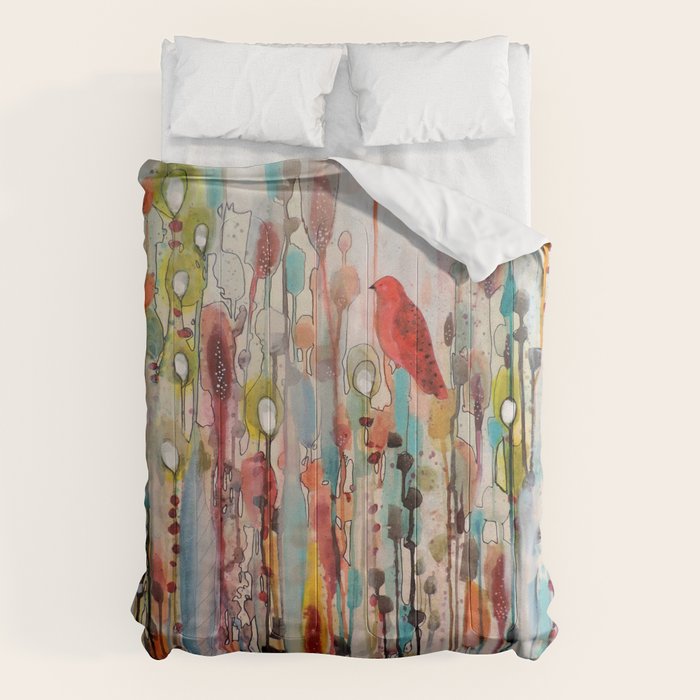 la vie comme un passage Comforter Gallery Image 6