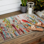 la vie comme un passage Outdoor Rug Gallery Image 2