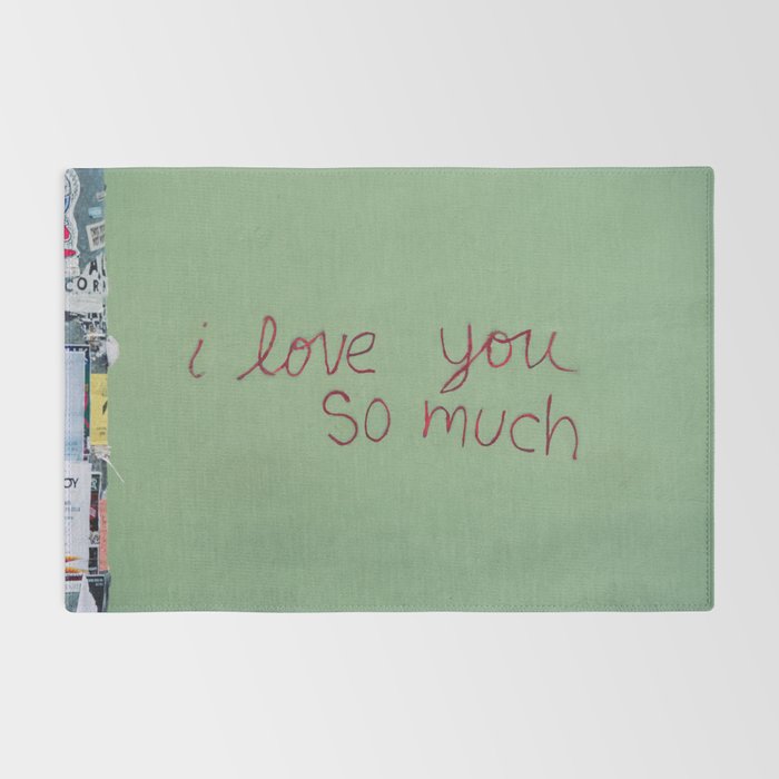 I love you so much Rug Gallery Image 2
