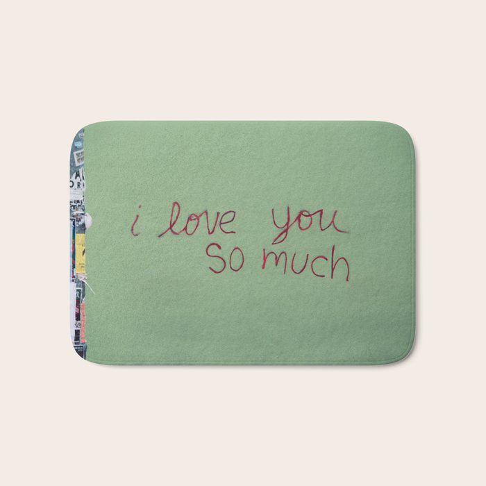I love you so much Bath Mat Gallery Image 1