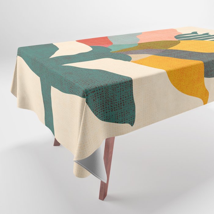 Flower and butterfly Tablecloth Gallery Image 1