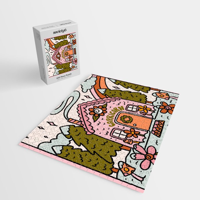 Capricorn Gingerbread House Jigsaw Puzzle Gallery Image 2