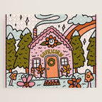 Capricorn Gingerbread House Jigsaw Puzzle Gallery Image 1