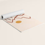 Mountain Minimal Yoga Mat Gallery Image 2