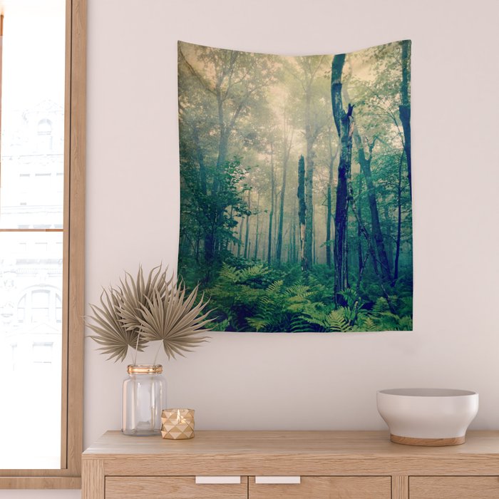 Walk to the Light Wall Tapestry Gallery Image 2
