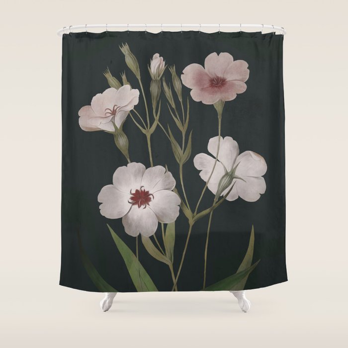 Garden Flowers 6 Shower Curtain Gallery Image 1