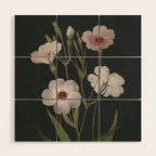 Garden Flowers 6 Wood Wall Art Gallery Image 1
