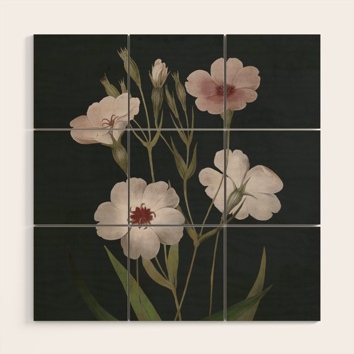 Garden Flowers 6 Wood Wall Art Gallery Image 1