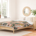 ANIMALS IN THE RAINFOREST I Duvet Cover Gallery Image 2