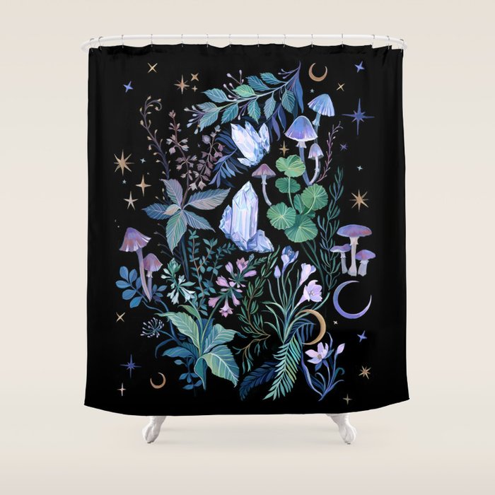 Mystical Garden Shower Curtain Gallery Image 1