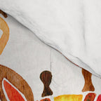 Giraffes - Fiery Palette Comforter Gallery Image 4