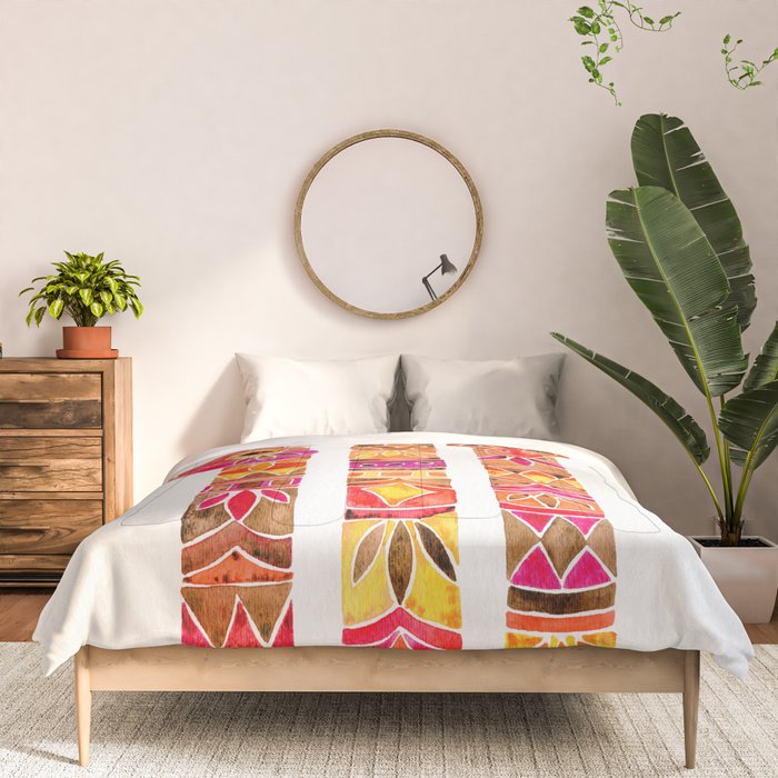 Giraffes - Fiery Palette Comforter Gallery Image 3