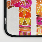 Giraffes - Fiery Palette Laptop Sleeve Gallery Image 3